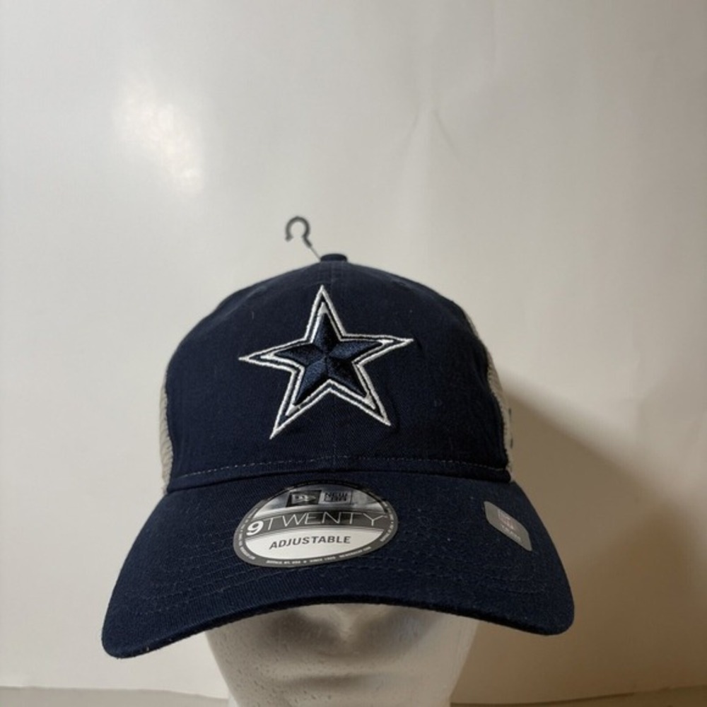 New Era 9TWENTY Dallas Cowboys Navy Blue NFL Strap Back Hat NEW